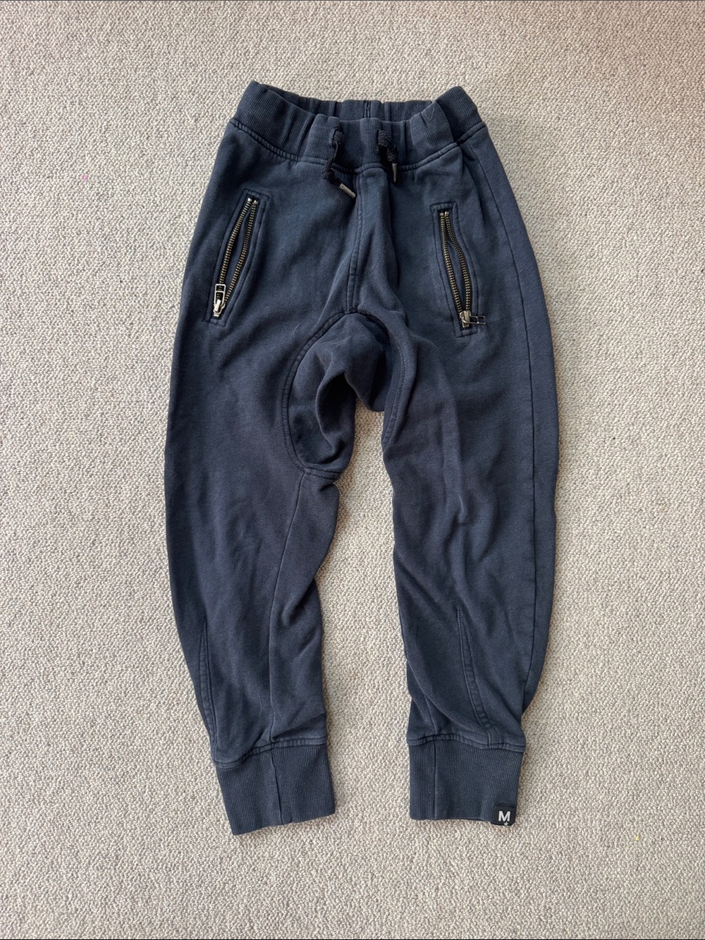 Molo Navy Jogger Sweatpants with Zip Pockets